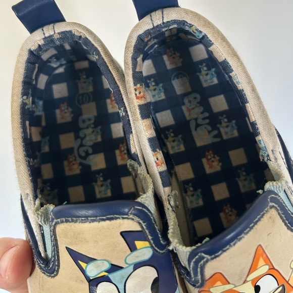 Toddler Boy Bluey and Bingo Slip-On Low-Top Sneaker Size 10 - Picture 9 of 9